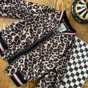 4T leopard jacket